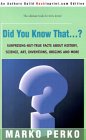 Did You Know That...? 