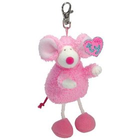 Ty Pinkies Beanie Baby Keychain - Ratzo