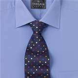 French Blue Plain Poplin Shirt