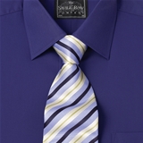 Navy Plain Poplin Shirt