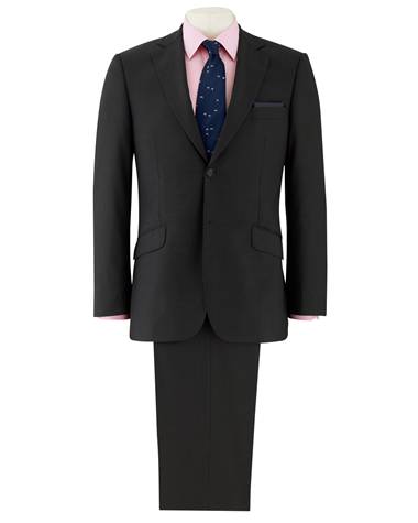 Grey Herringbone Classic Fit Suit